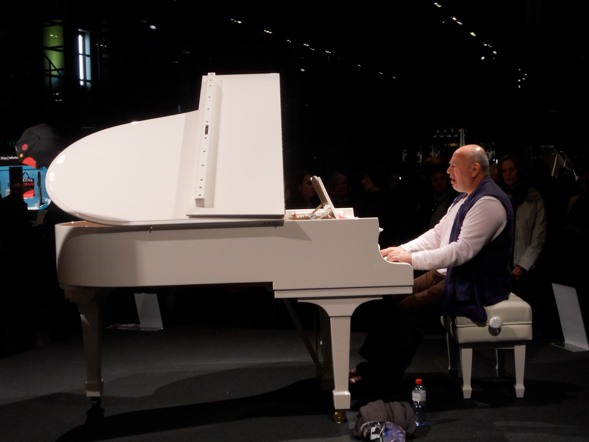 Alki Steriopoulos performing